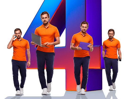 Великолепная четверка Ростелеком в&nbsp;село Весёлое (Красноярский край)